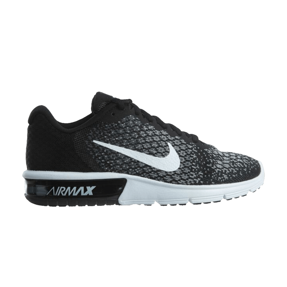 nike air max sequent 2 black womens