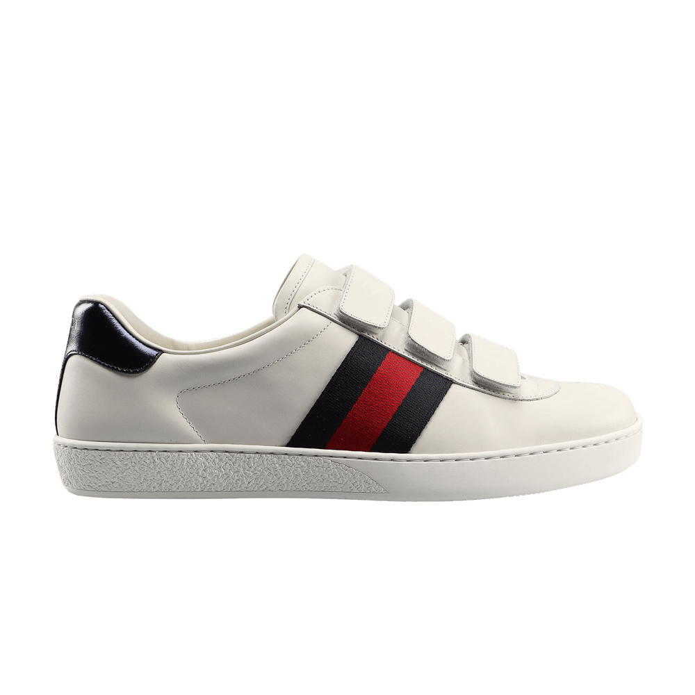 Buy Gucci New Ace Grip-Strap Low 'White' - 548699 DOPE0 9095