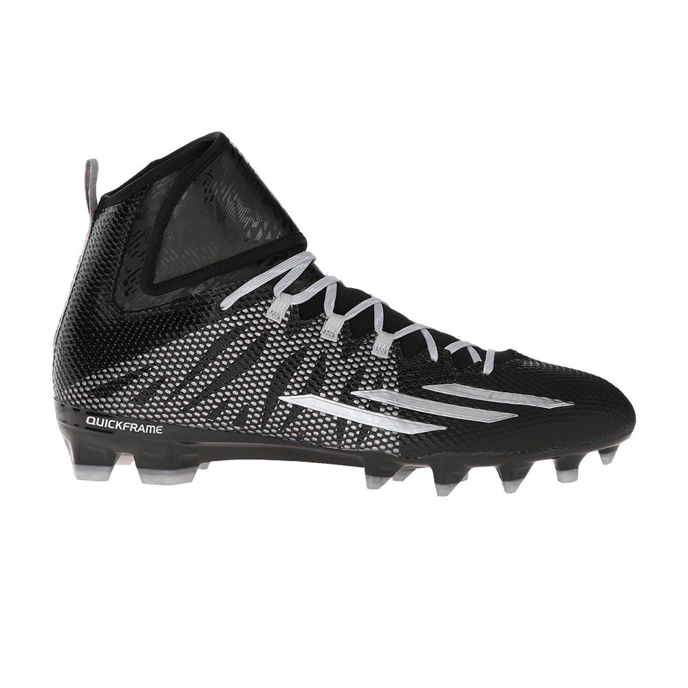 Adidas Dual Threat Mid Techfit Black Silver