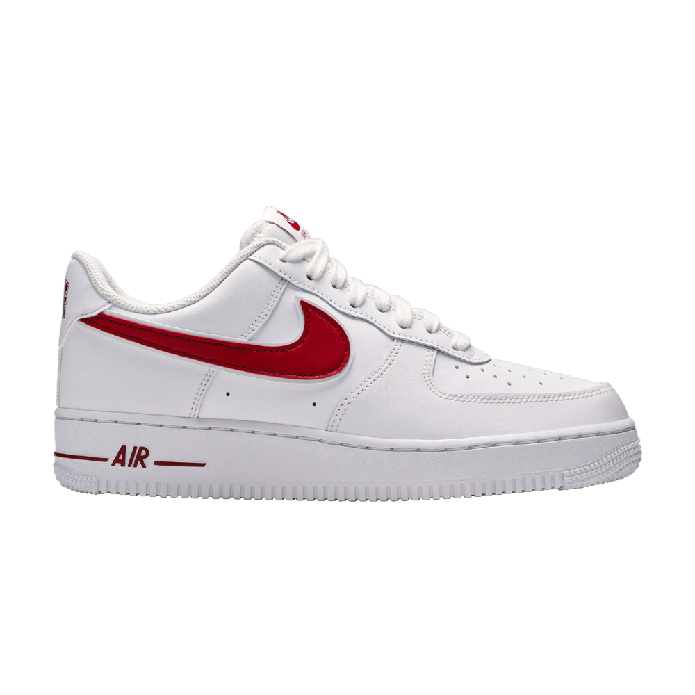 air force red nike sign