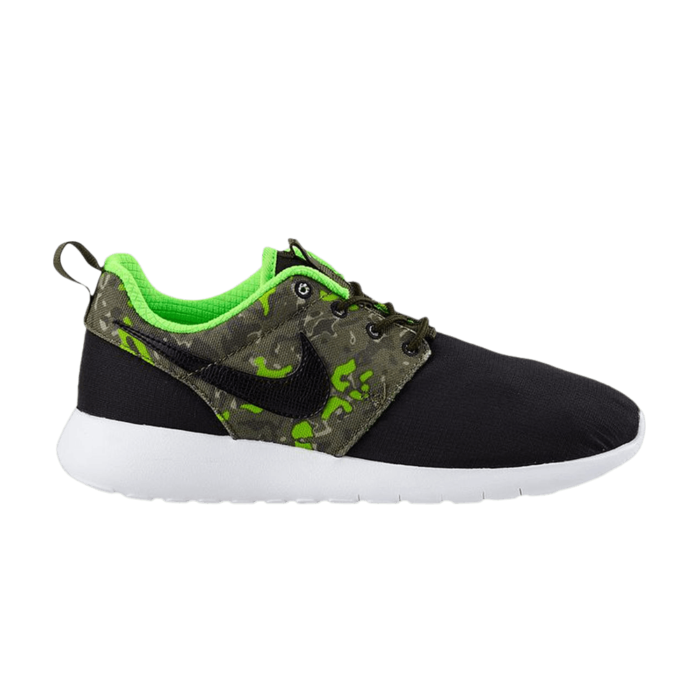 Buy Roshe One Print GS Grass Camo 677782 008 GOAT