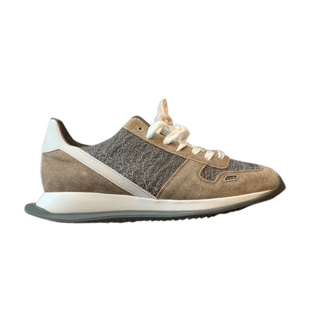 Buy Rick Owens Lace Up Runner 'Dark Dust Milk' - RR18 F1811 LCOM15