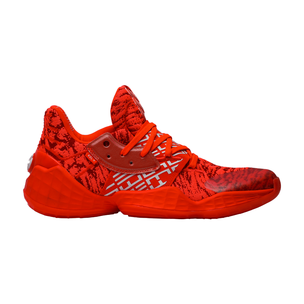 harden red shoes