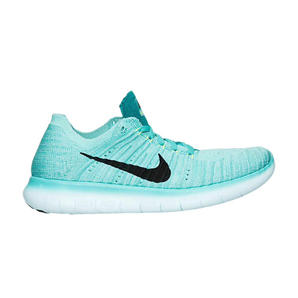 Buy Wmns Free RN Flyknit Hyper Turquoise 831070 307 GOAT