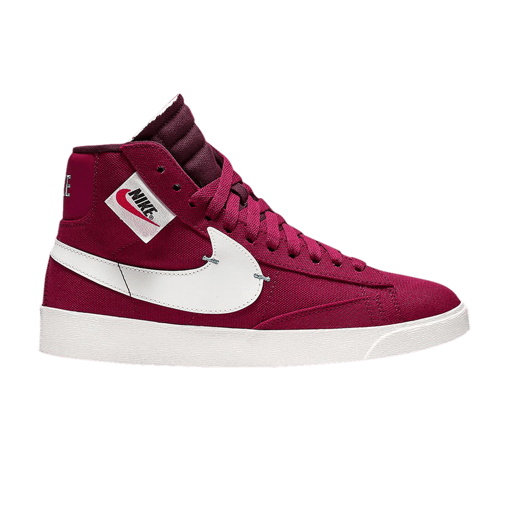 nike blazer mid rebel burgundy