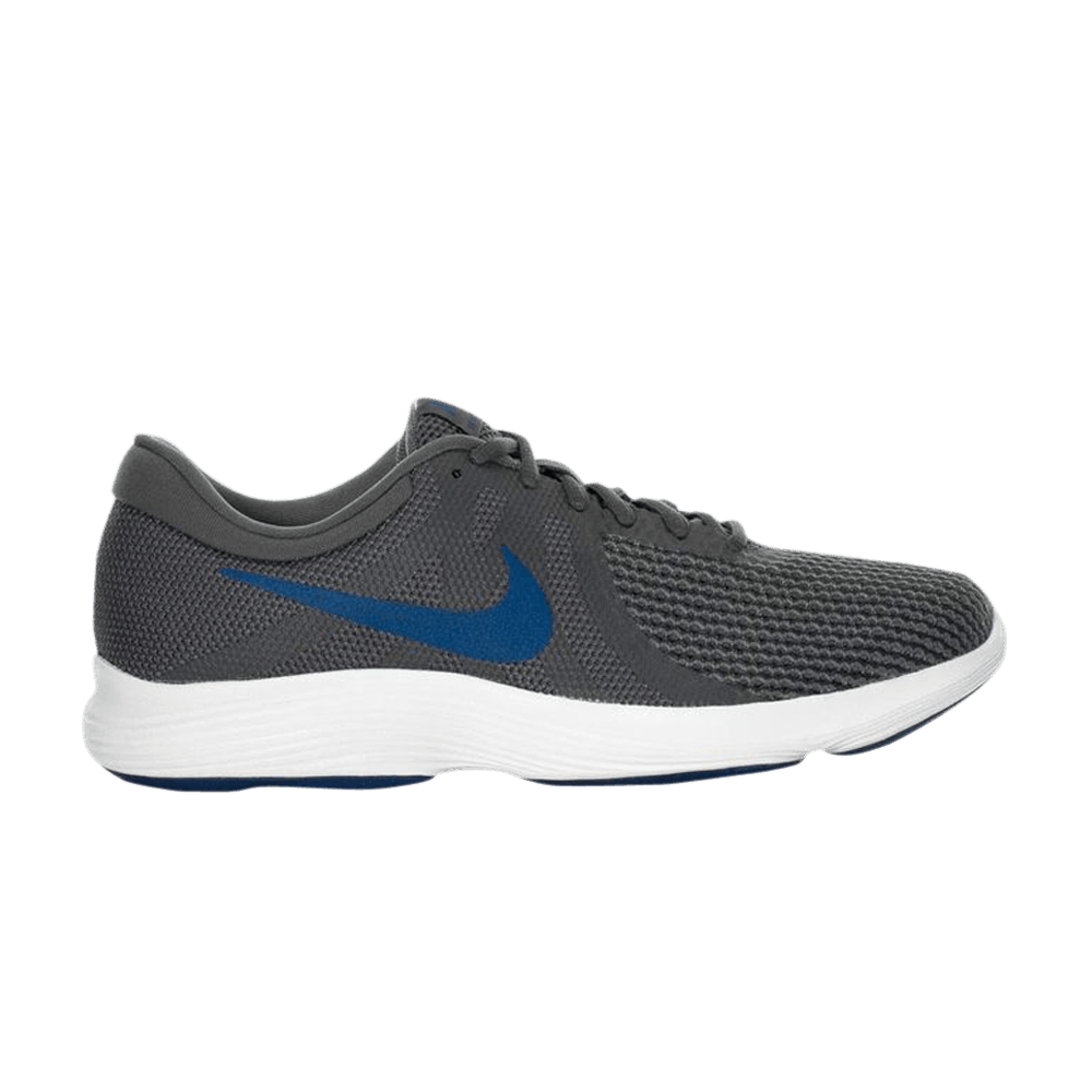 nike revolution 4 grey blue
