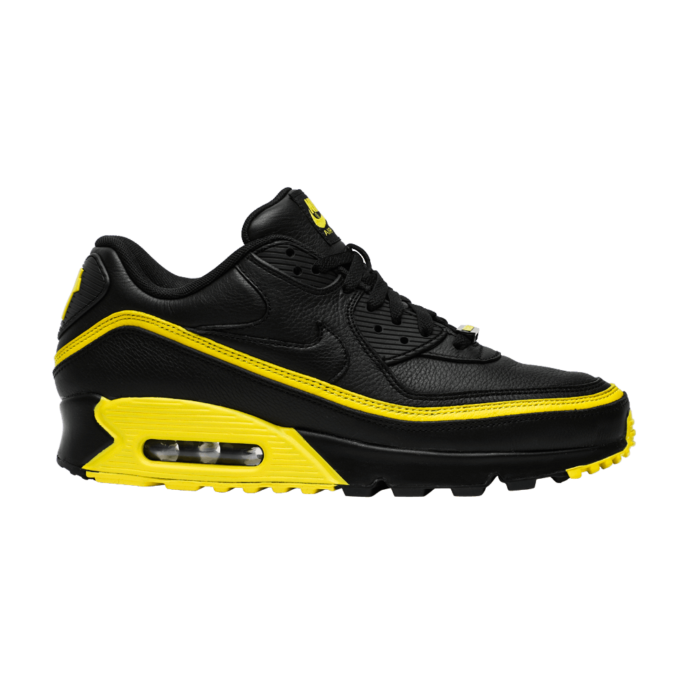 Undefeated x Air Max 90 'Black Optic Yellow'
