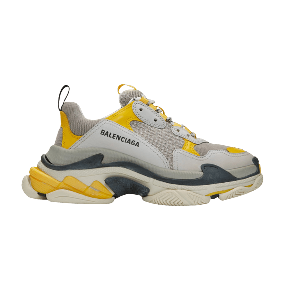 Balenciaga Wmns Triple S Trainer 'Yellow Grey'