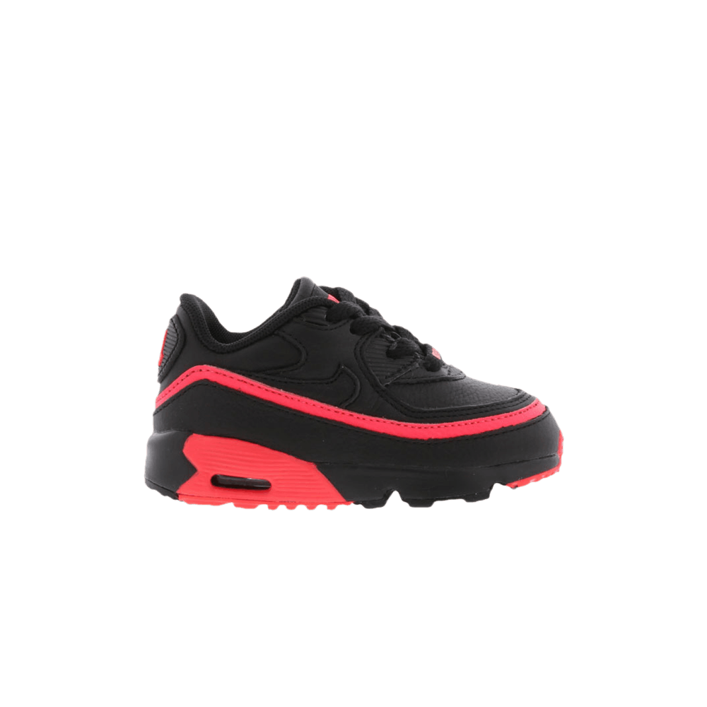 Undefeated x air max 90 black solar red clearance