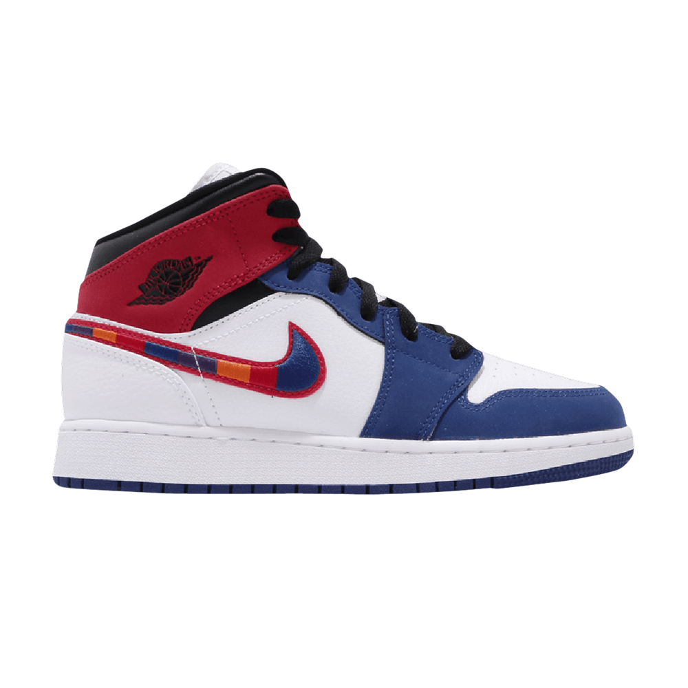 Air jordan 1 different color swoosh hotsell