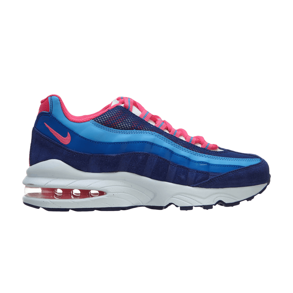 NIKE Air Max \'95 LE GS Athletic Active Trainers Blue Pink White 310830-401 Sz 6Y NIKE Air Max  main image 4