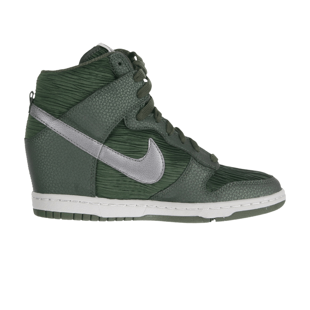 Buy Wmns Dunk Sky High Carbon Green Silver 528899 302 GOAT