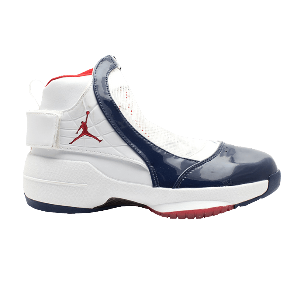 Jordan 19 red white discount