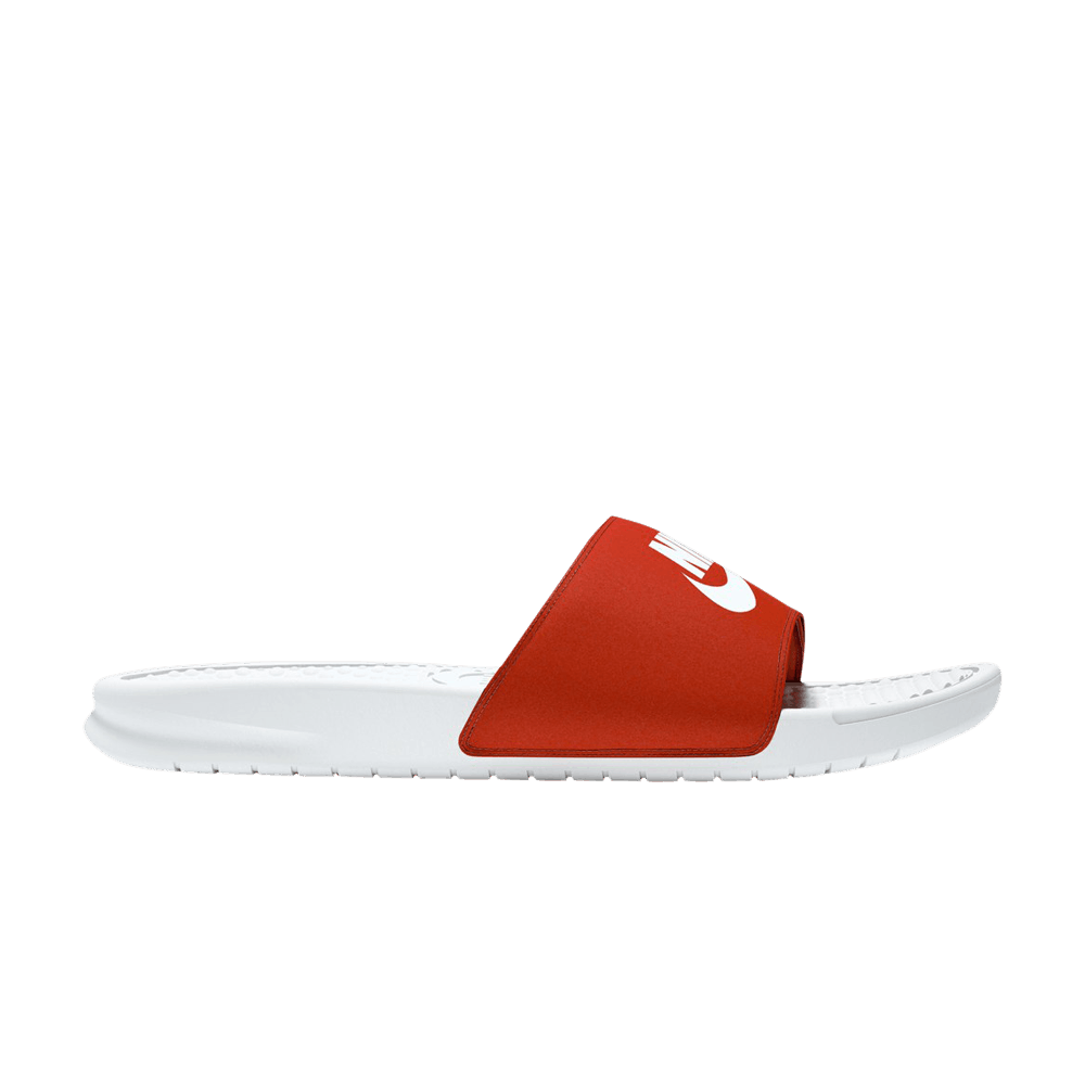 Benassi Slide Do It - White Red' | GOAT