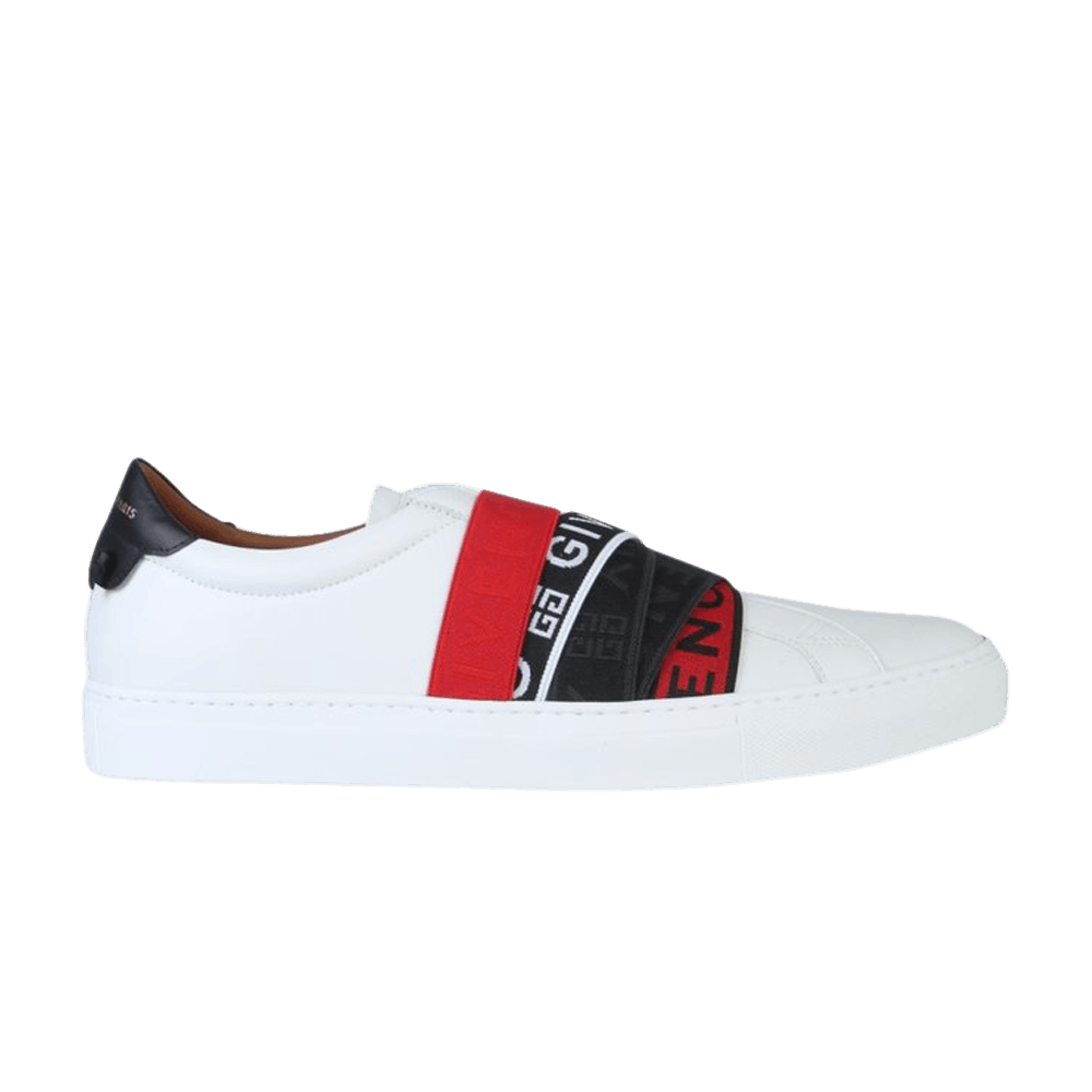 Buy Givenchy 4G Webbing Strap Low White Red Black BH001SH0CZ