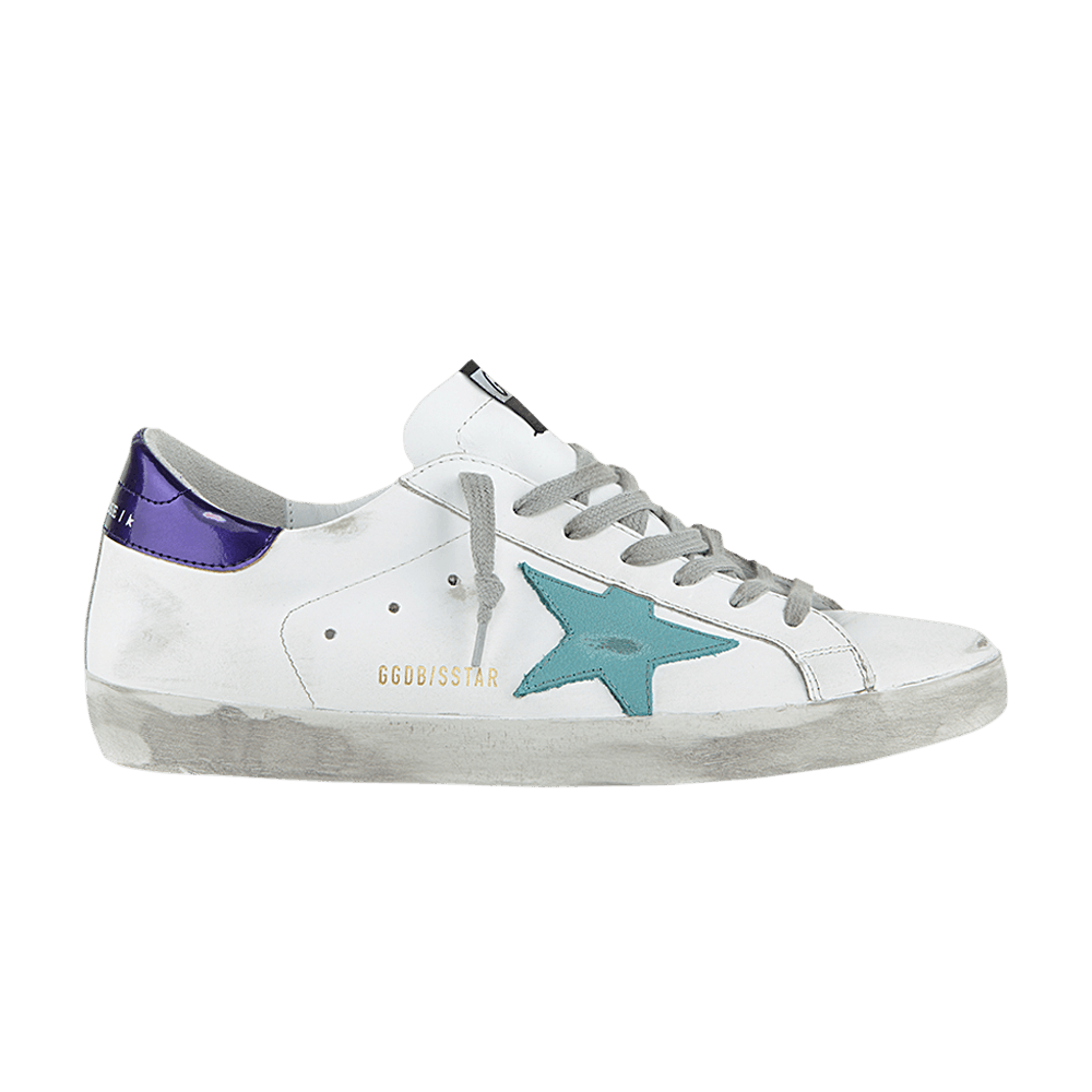 Buy Golden Goose Superstar 'White Sea Blue' - G36MS590 U72