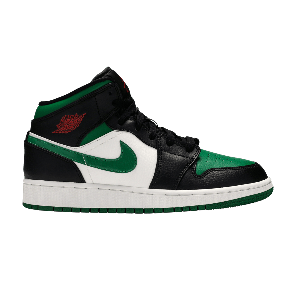 Air Jordan 1 Mid GS 'Black Pine Green' Air Jordan 1 Mid GS 'Black Pine Green'