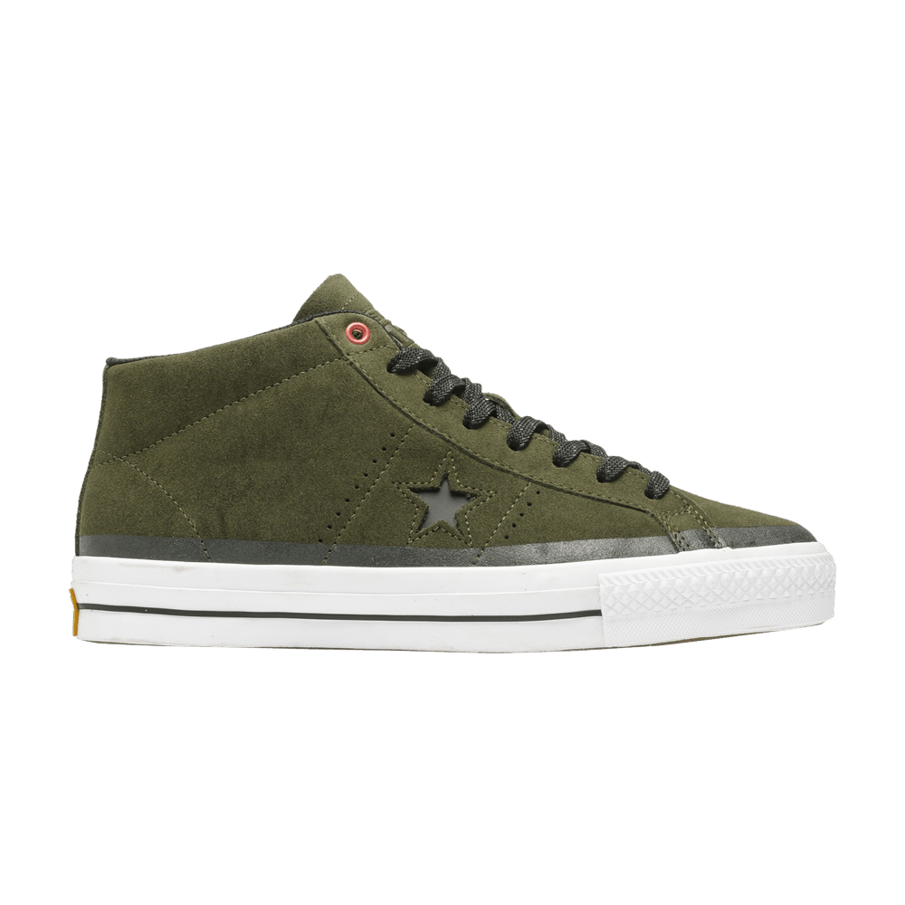 Converse One Star Pro Suede Mid Herbal