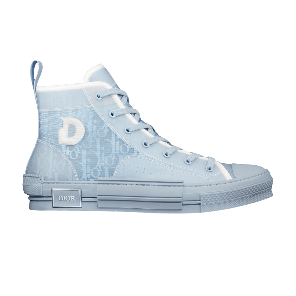 blue dior trainers