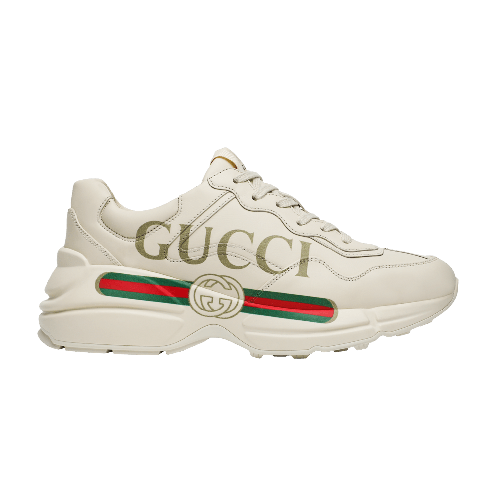 Gucci Wmns Rhyton Leather Sneaker 'Logo' - Gucci - 528892 DRW00 9522 | GOAT