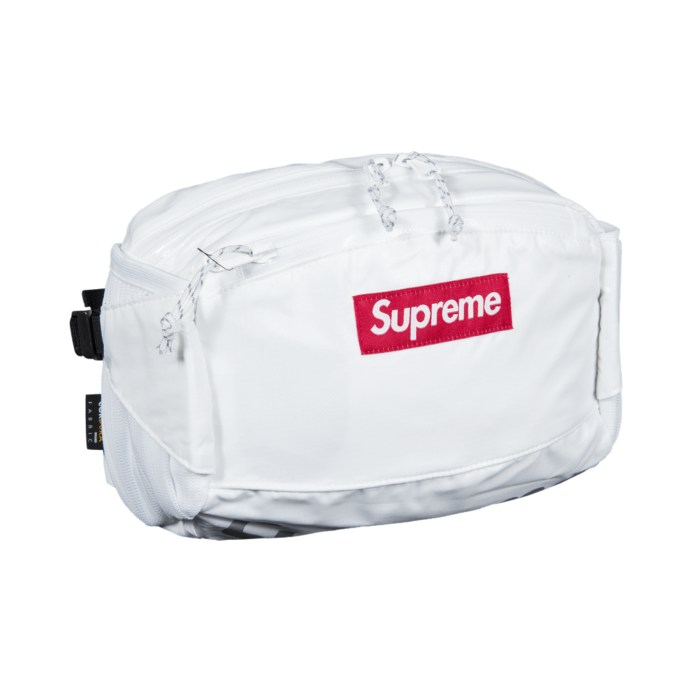 Supreme white waist bag sales