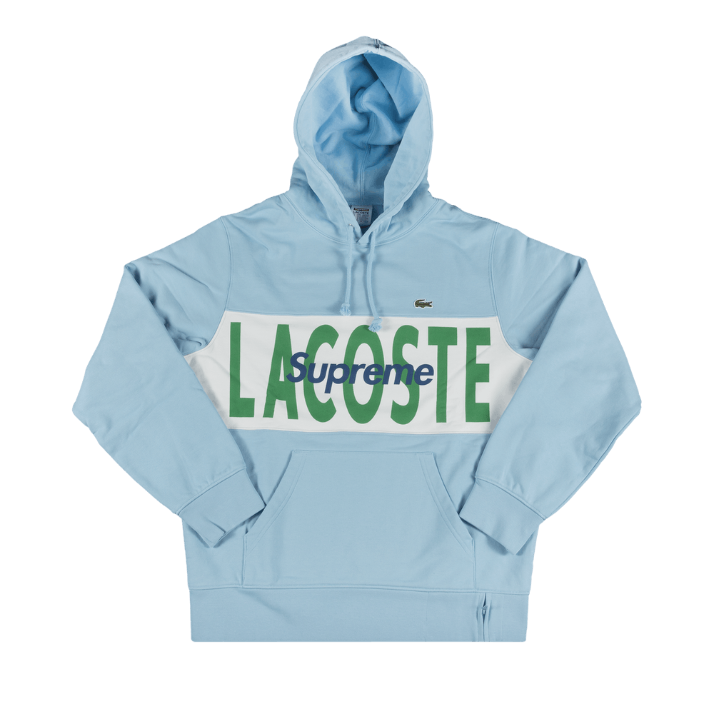 supreme light blue hoodie