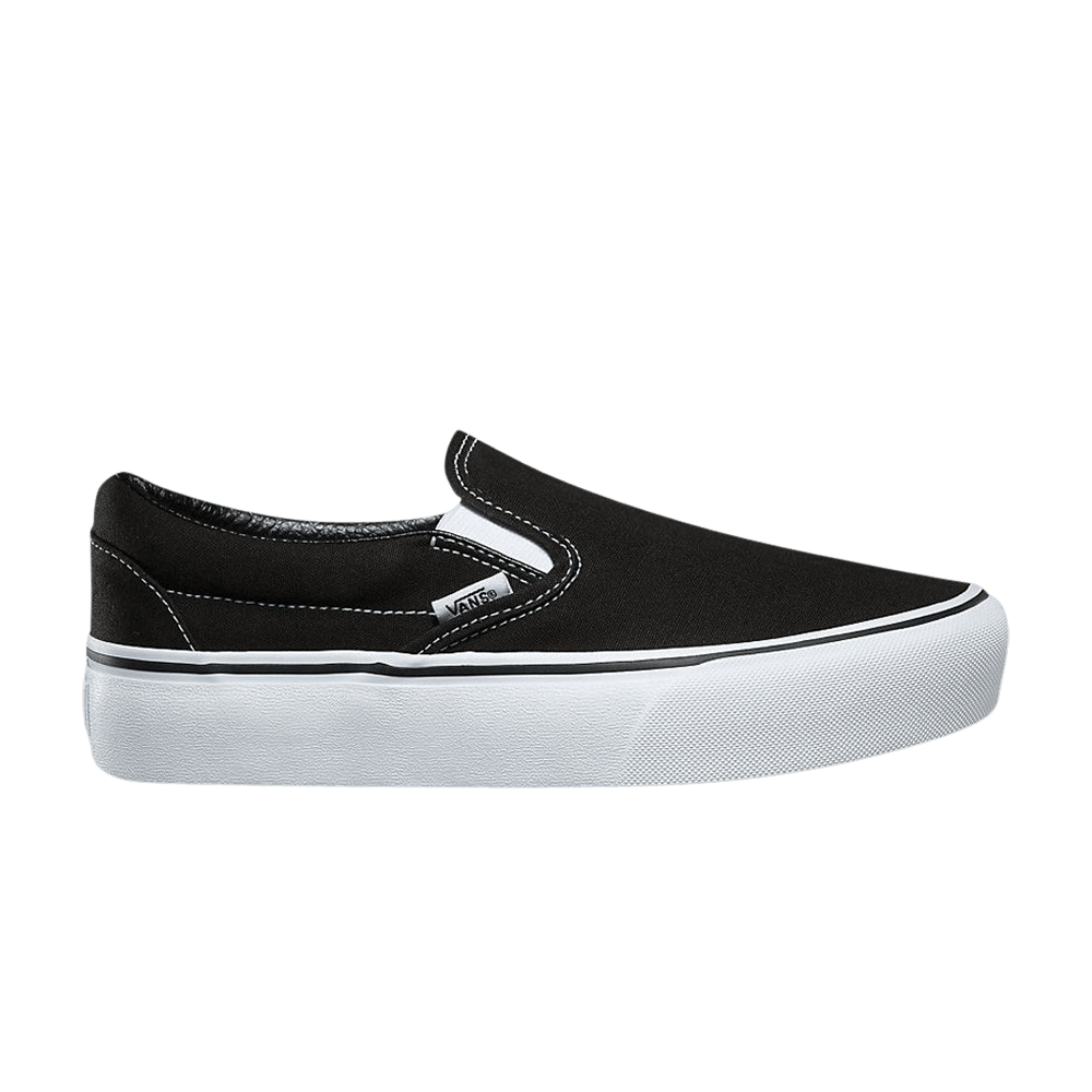 Vans Classic Slip-On Platform Black