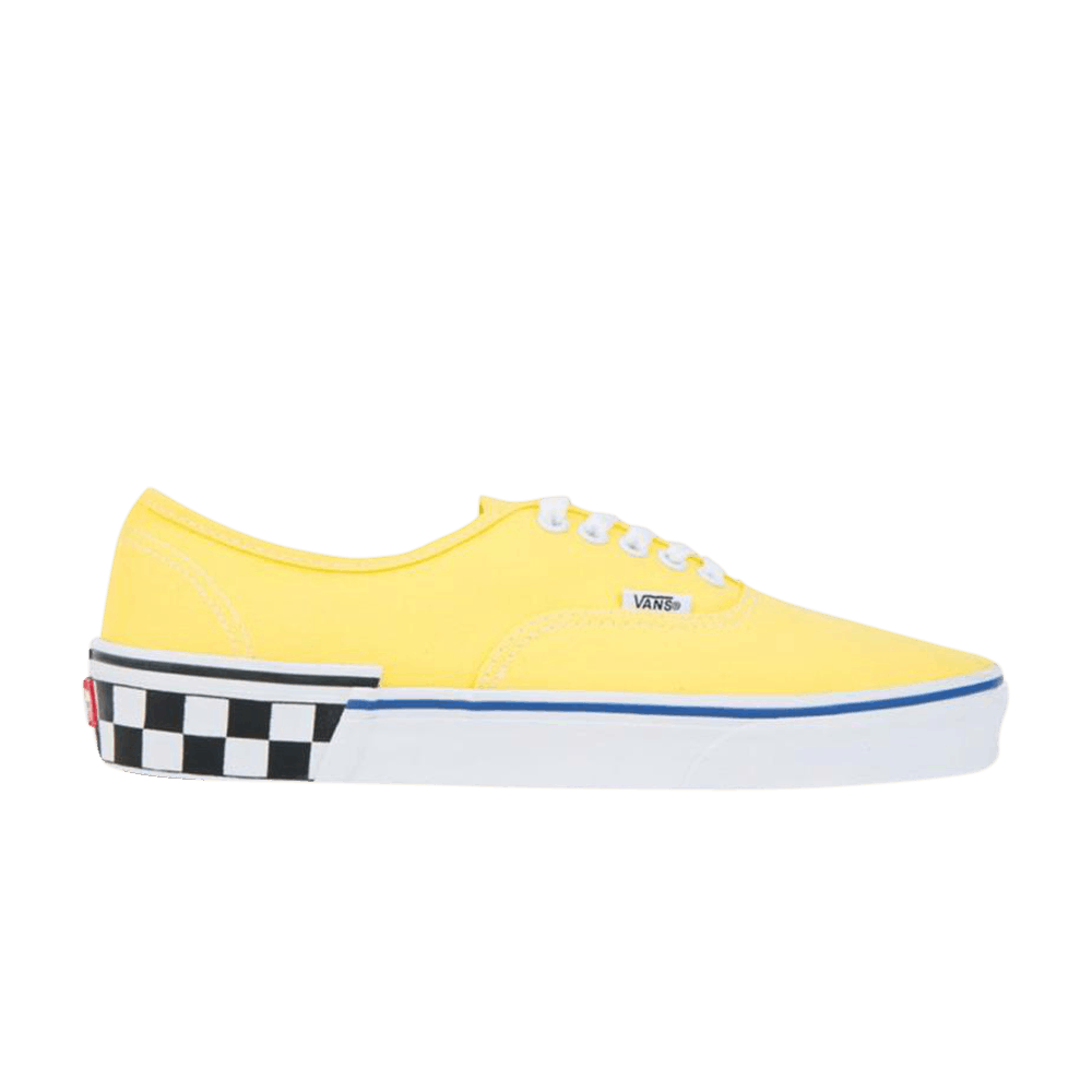 Vans Authentic Check Block - Blazing Yellow