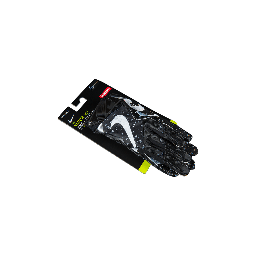 Supreme x Nike Vapor Jet 4.0 Football Gloves 'Black' | GOAT