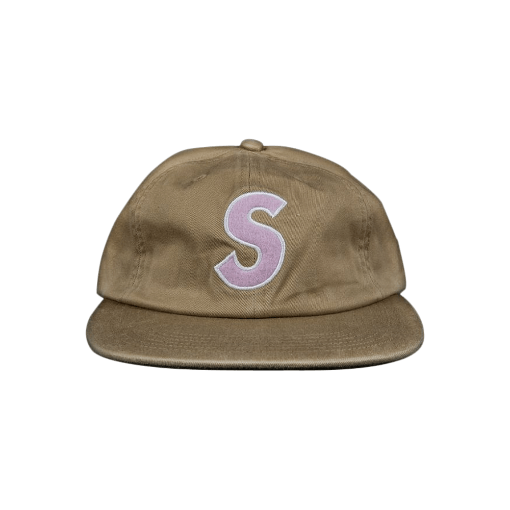 Supreme Felt S-Logo 6-Panel Cap 'Tan 