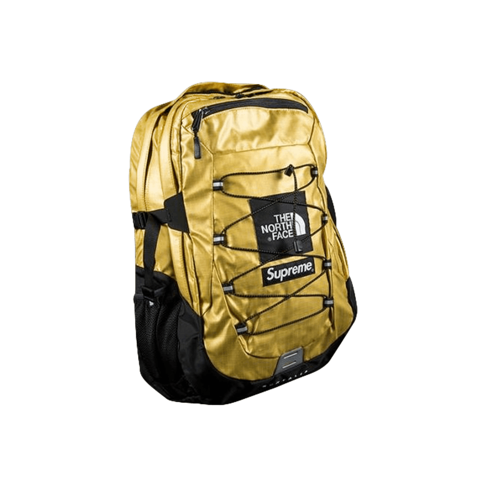 Supreme x The North Face Metallic Borealis Backpack 'Gold'