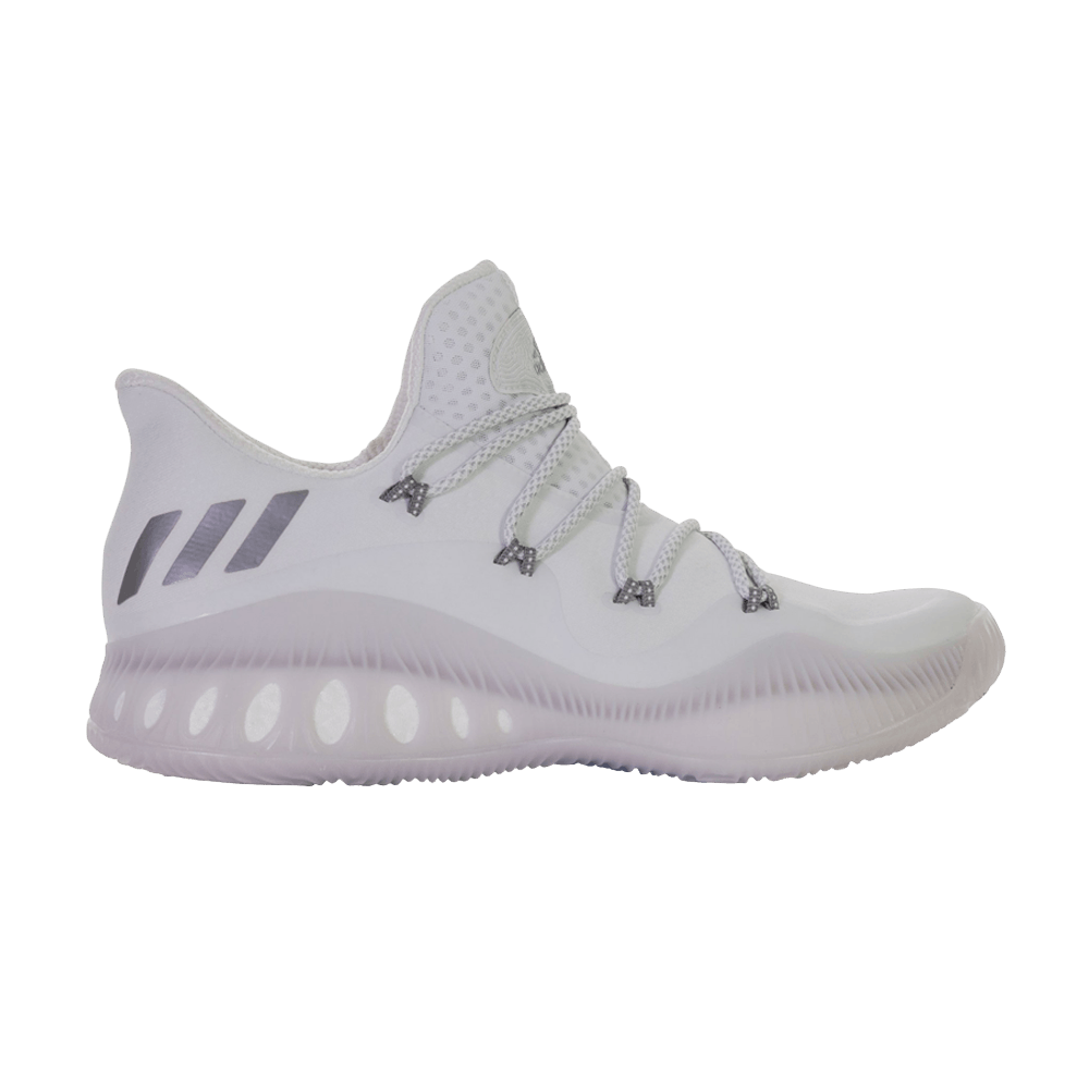 Buy Adidas Crazy Explosive Low 'White Solid Grey' B42644 GOAT