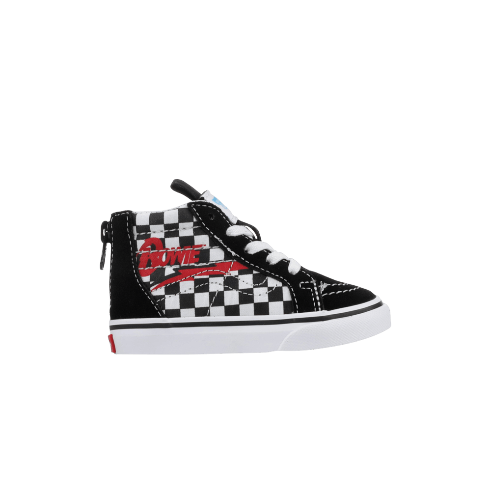 David Bowie X Vans Sk8-Hi Zip Toddler Bowie