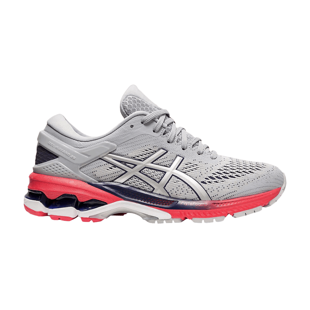 Asics Wmns Gel Kayano 26 'Piedmont Grey Red'