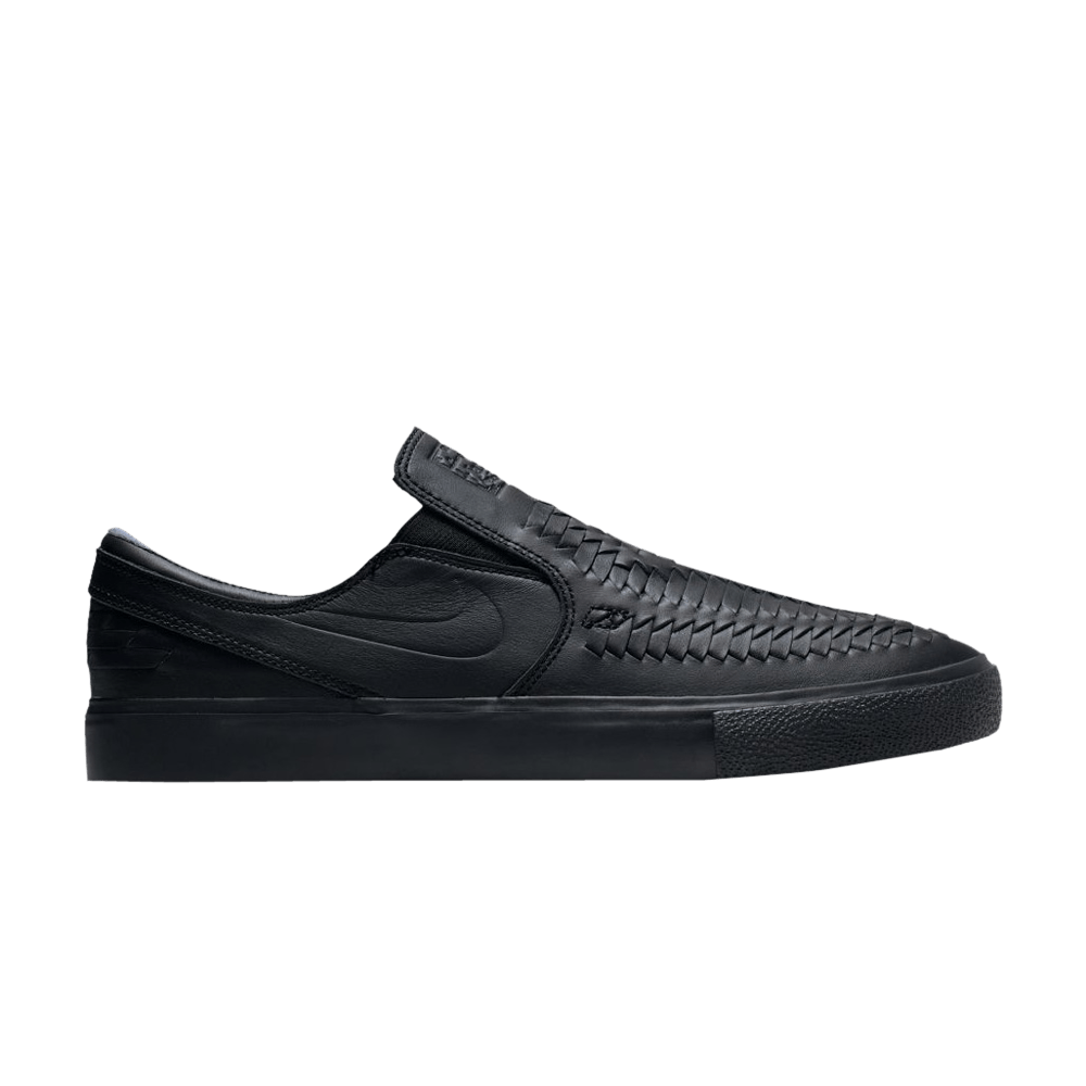 Buy Zoom Stefan Janoski Slip RM SB Triple Black AR4883 001 GOAT