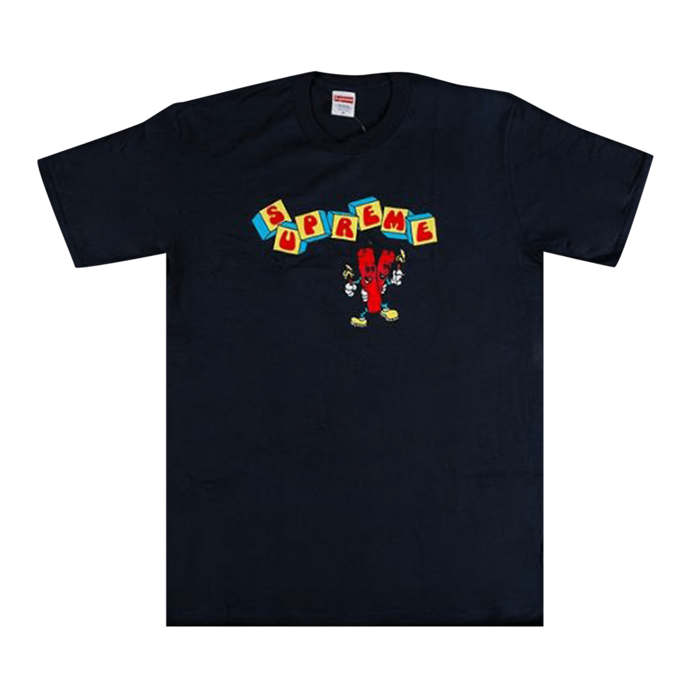supreme dynamite tee navy