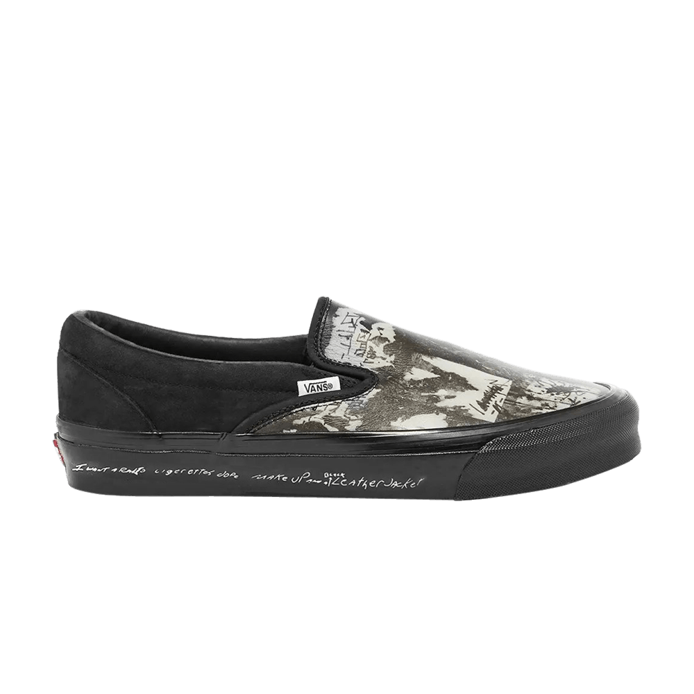 Vans Raised By Wolves X OG Classic Slip-On Lx Black Wall
