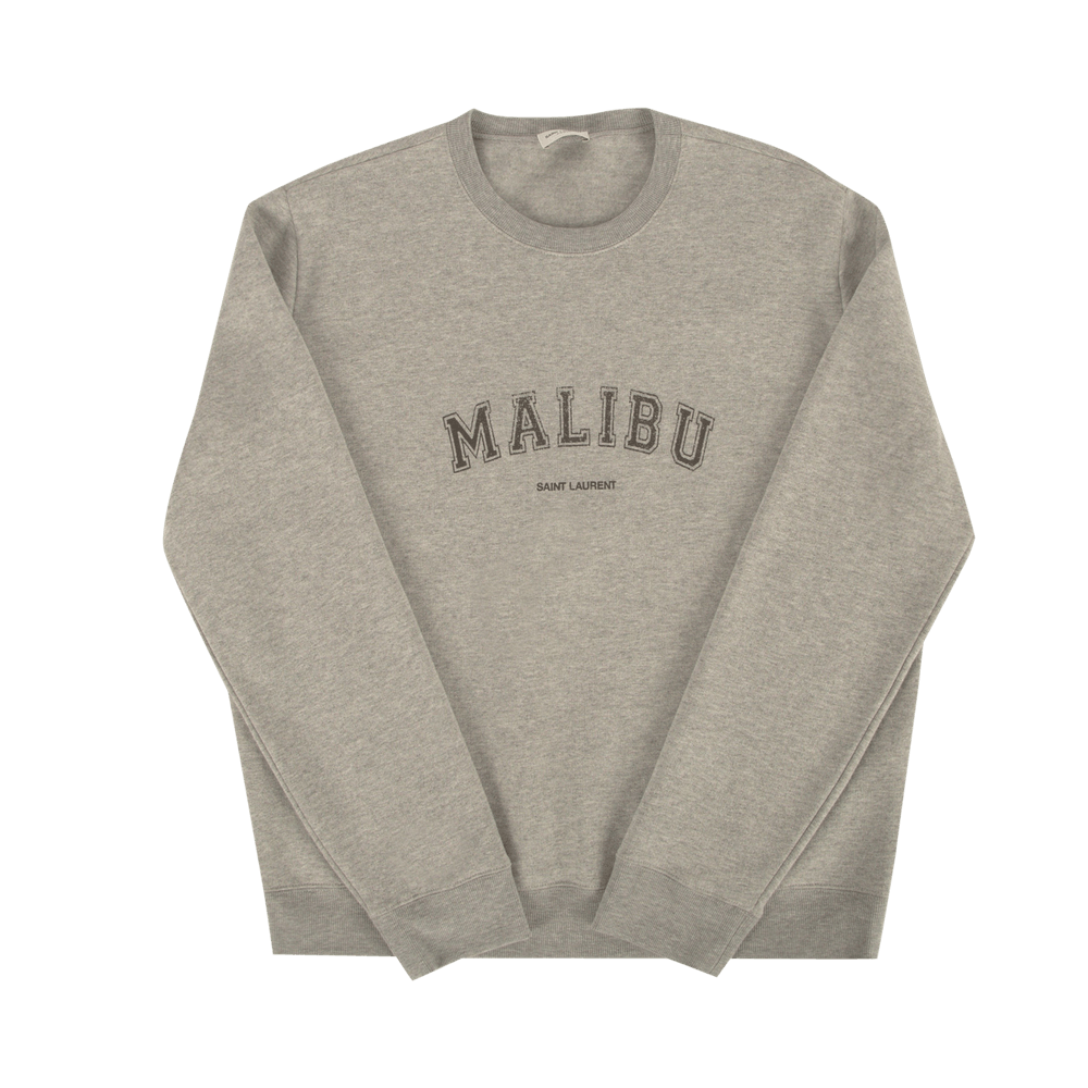 Saint Laurent Malibu Sweatshirt 'Grey 