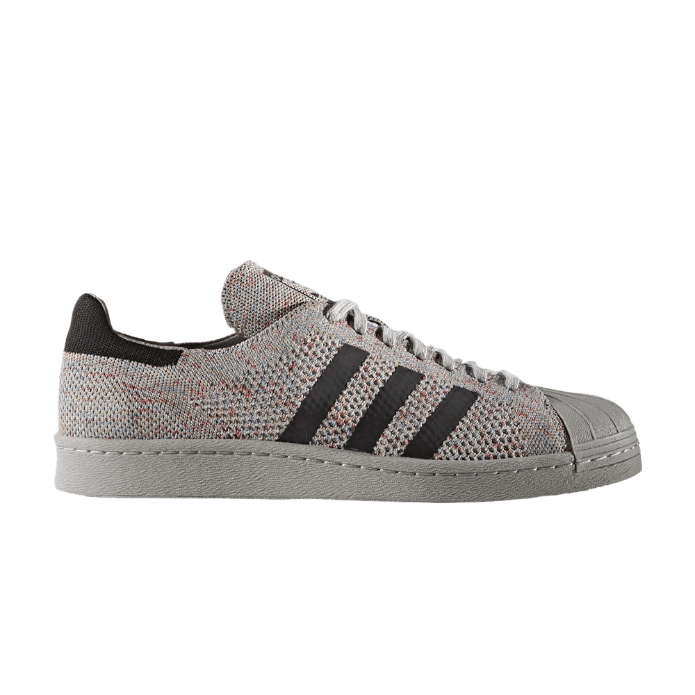 adidas superstar 80s primeknit mens Grey