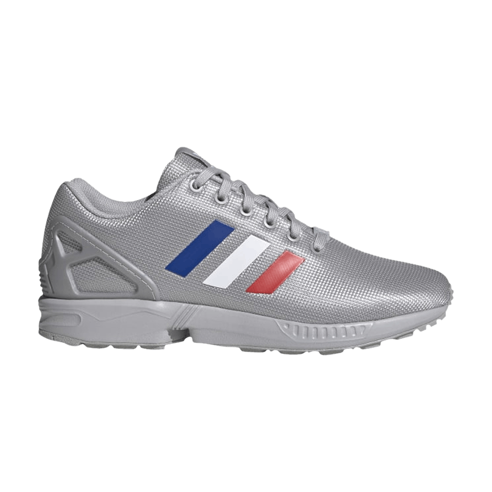Buy ZX Flux 'Grey Black Royal Red' - FV7920 | GOAT