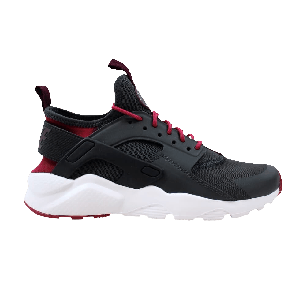 Nike air huarache run ultra trainer port best sale wine / bordeaux / white