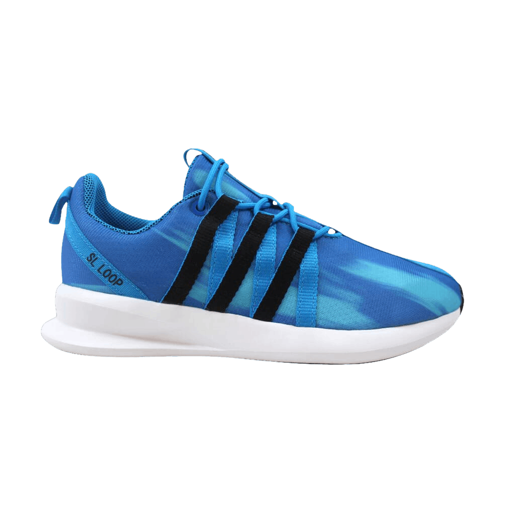 Adidas SL Loop Racer J Sol Blue Running Sneakers Men\'s 6.5 Boost C77232 Buy Adidas SL Loop Racer J  main image 4