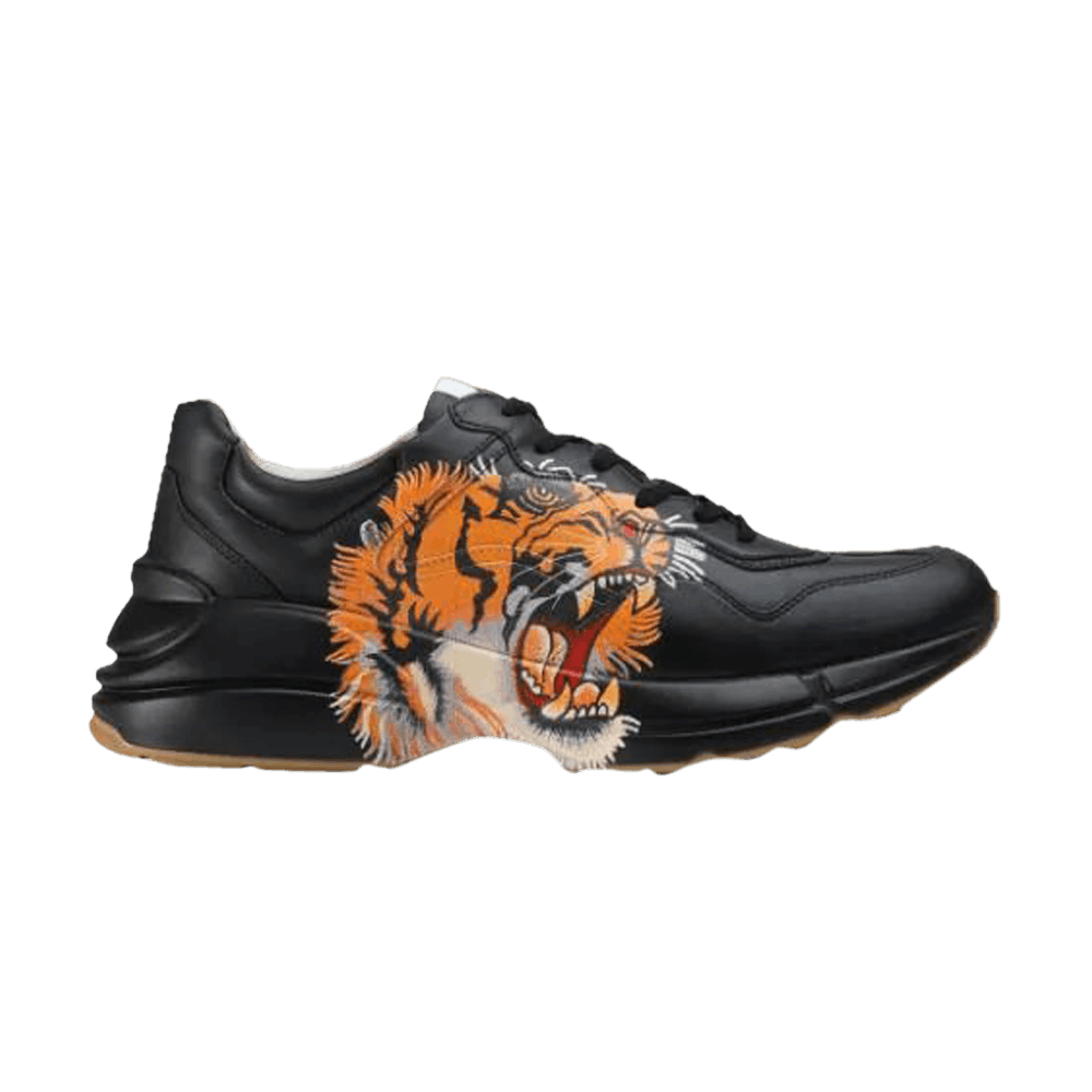 Buy Gucci Rhyton Leather Tiger Print 548635 DRW00 1000 GOAT