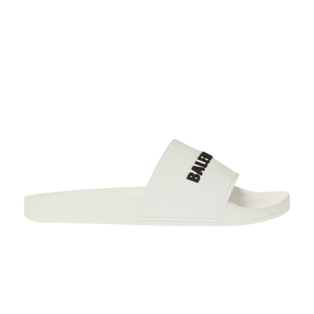 Balenciaga Wmns Pool Slides 'White'