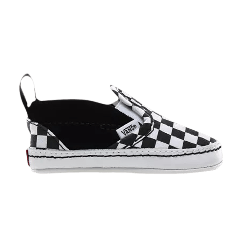 Buy Vans Slip-On V Crib 'Checker - Black White' - VN0A2XSLFB7 | GOAT