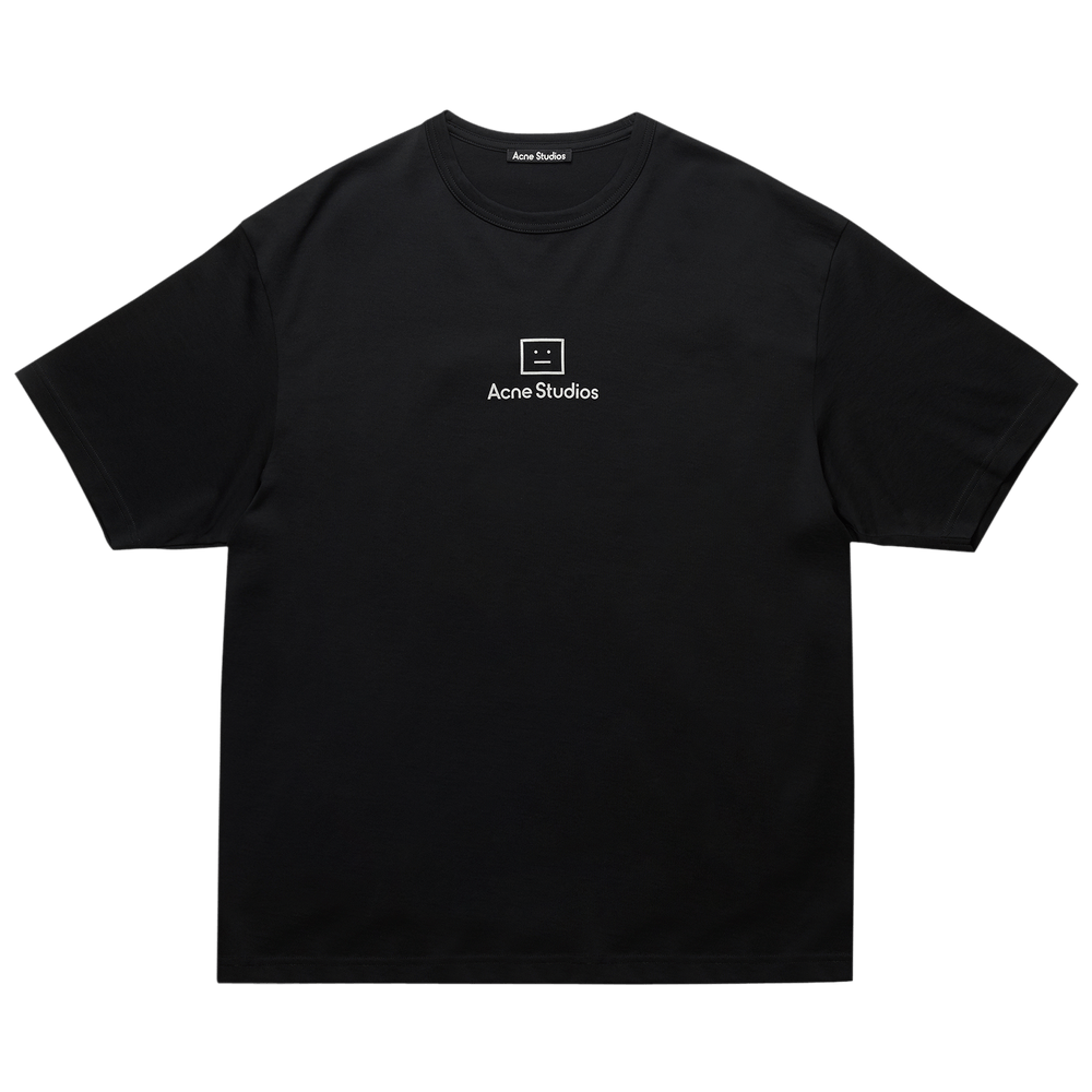 Acne Studios Reflective Face Motif T-Shirt 'Black' - Acne ...