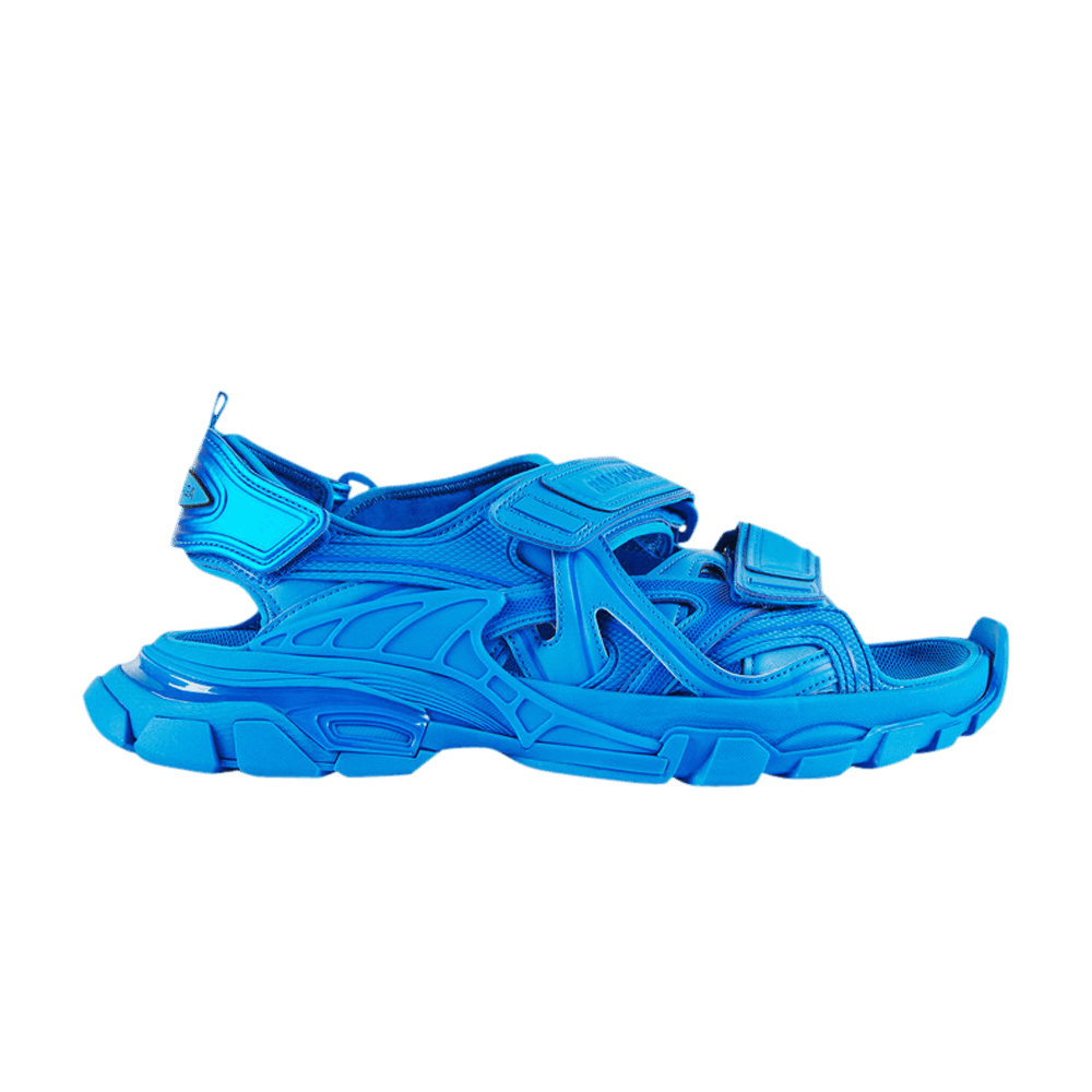 Balenciaga Track Sandal 'Blue' | GOAT