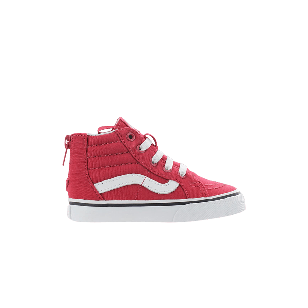 Vans Sk8-Hi Zip Toddler Varsity - Racing Red