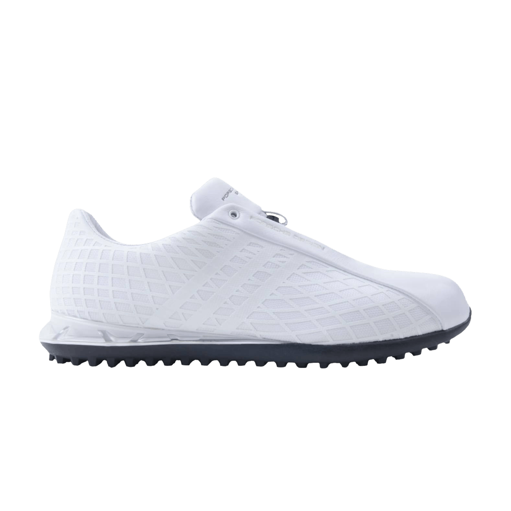 adidas gazelle silver green womens Porsche Design Athletic III Leather Sneaker Shoe - White VaPour/White main image 0