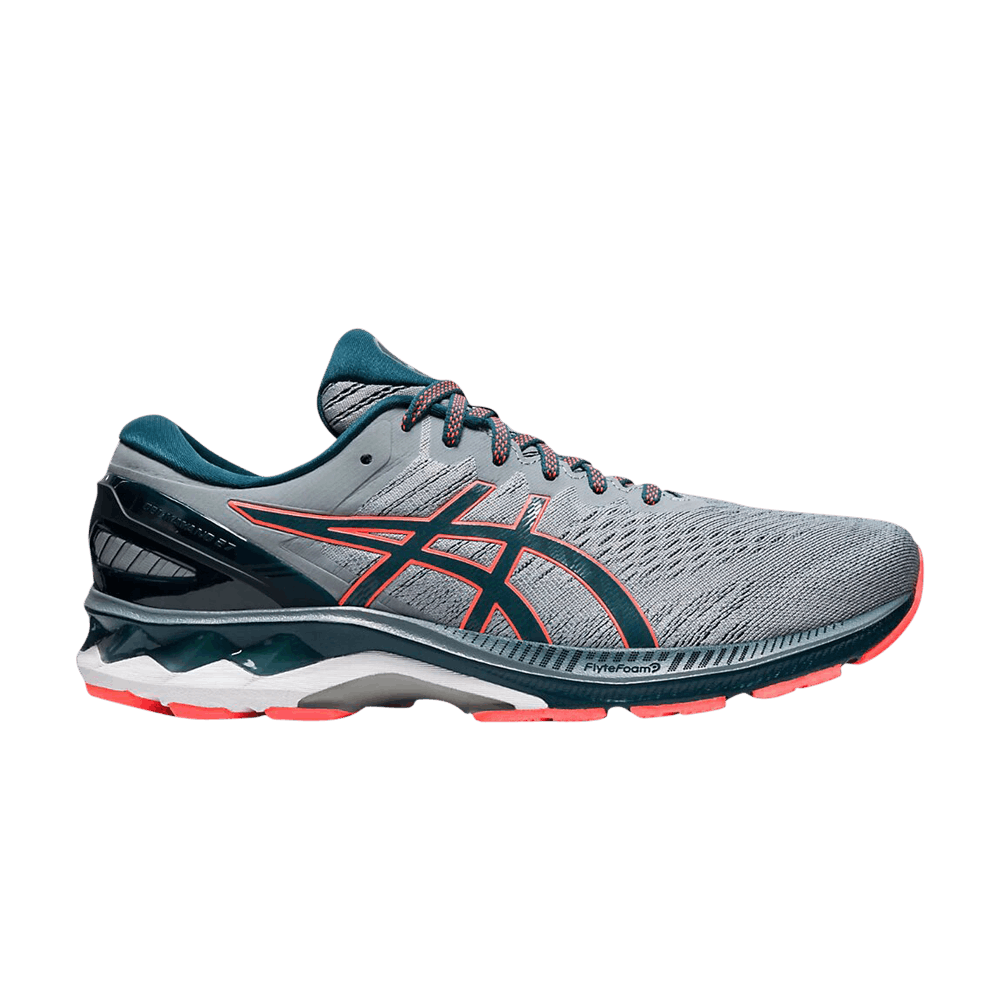 Asics Gel Kayano 27 Sheet Rock Magnetic Blue